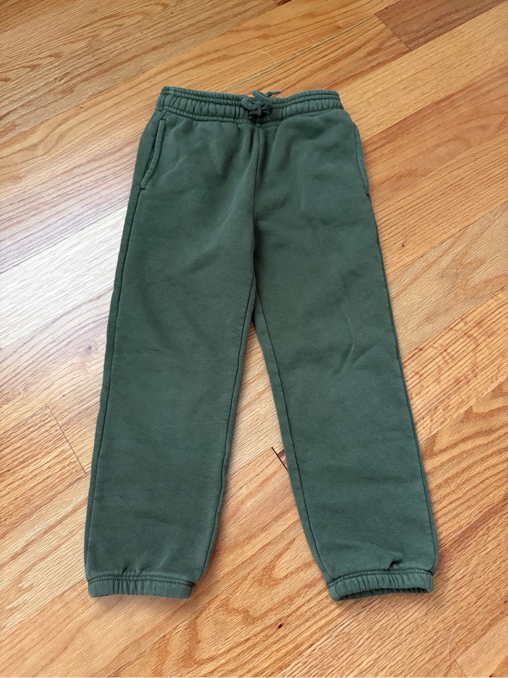 GAP Kids Olive Green Fleece Joggers